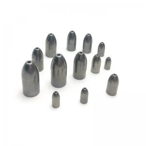 Pesca por xunto de tungsteno Pesas de volteo Tungsten Bullet Sinker