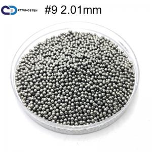 Bulk sale tss ball 95wnife #9 2.01mm Tungsten Ball 18g/cc Tungsten Nickel Iron Alloy Ball 