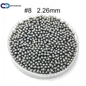 Vendita all'ingrosso tss ball 95wnife #8 2,26mm sfere di tungsteno 18g/cc Tungsten Super Shot Ball