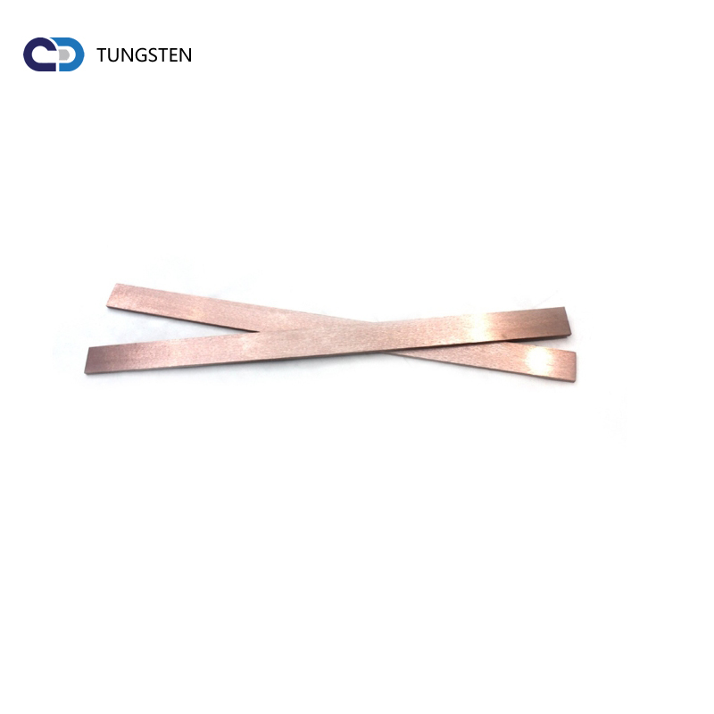 W70 W75 W80 W85 tungsten copper rod high conductive tungsten copper alloy strip sheet