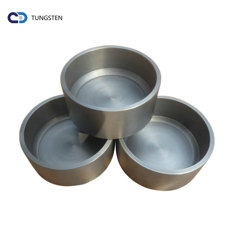 China Manufacture W1 High Temperature Tungsten Crucibles  tungsten melting pot