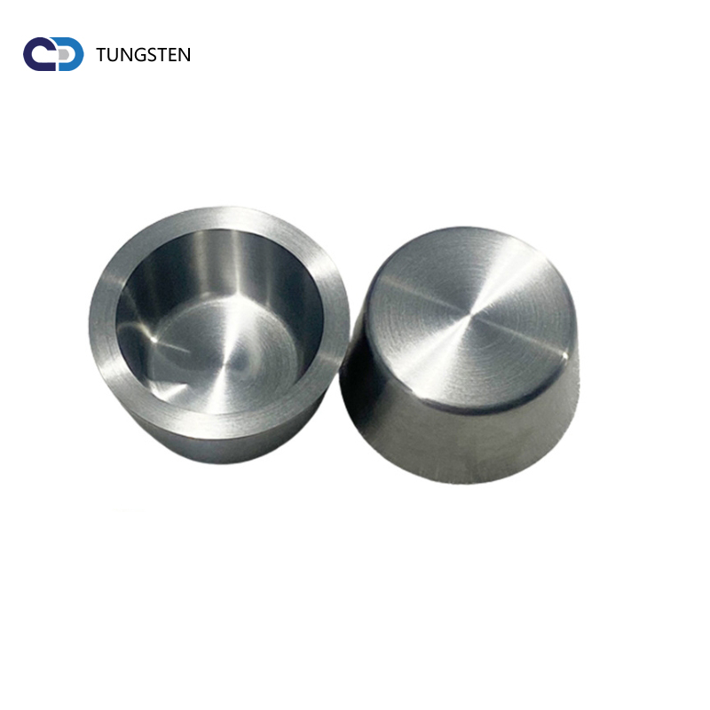 China Manufacture W1 High Temperature Tungsten Crucibles  tungsten melting pot