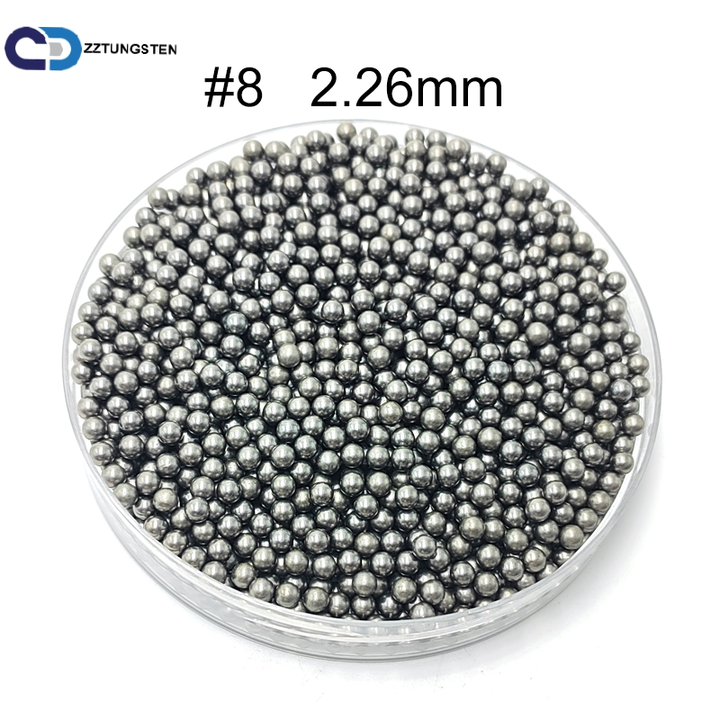 Bulk sale tss ball 95wnife #8 2.26mm Tungsten spheres 18g/cc Tungsten Super Shot Ball